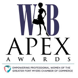 The logo for the wb apex awards.